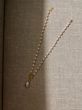 Load image into Gallery viewer, Grace Kelly Pink Pearl Necklace
