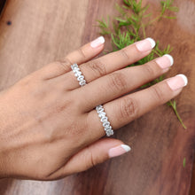 Load image into Gallery viewer, Eirene Oval Eternity Band
