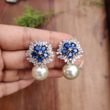 Load image into Gallery viewer, Seville Pearl Drop - Blue
